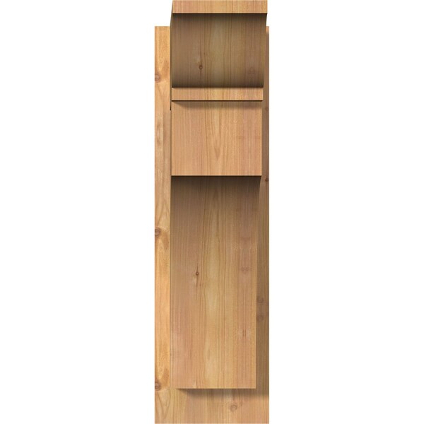 Westlake Smooth Traditional Outlooker, Western Red Cedar, 7 1/2W X 18D X 26H